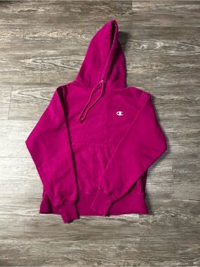 Champion Women's Hoodie in Fuchsia Pink